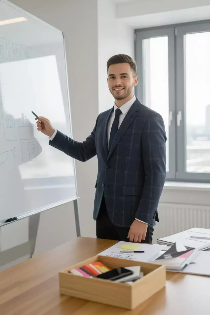 Ragazzo a lavoro